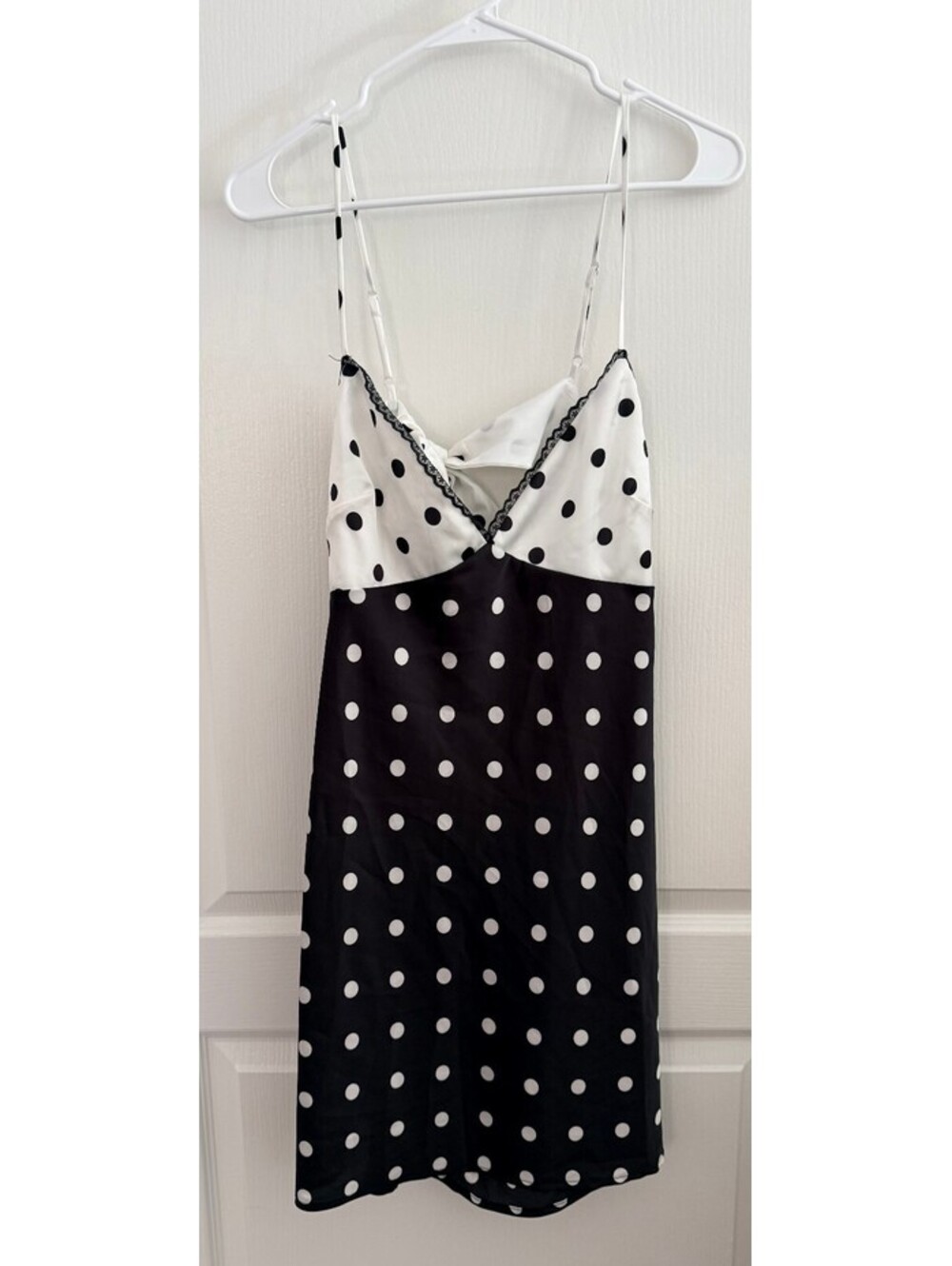 Altar'd State Poppy Polka Dot Mini Dress Size XL NWT